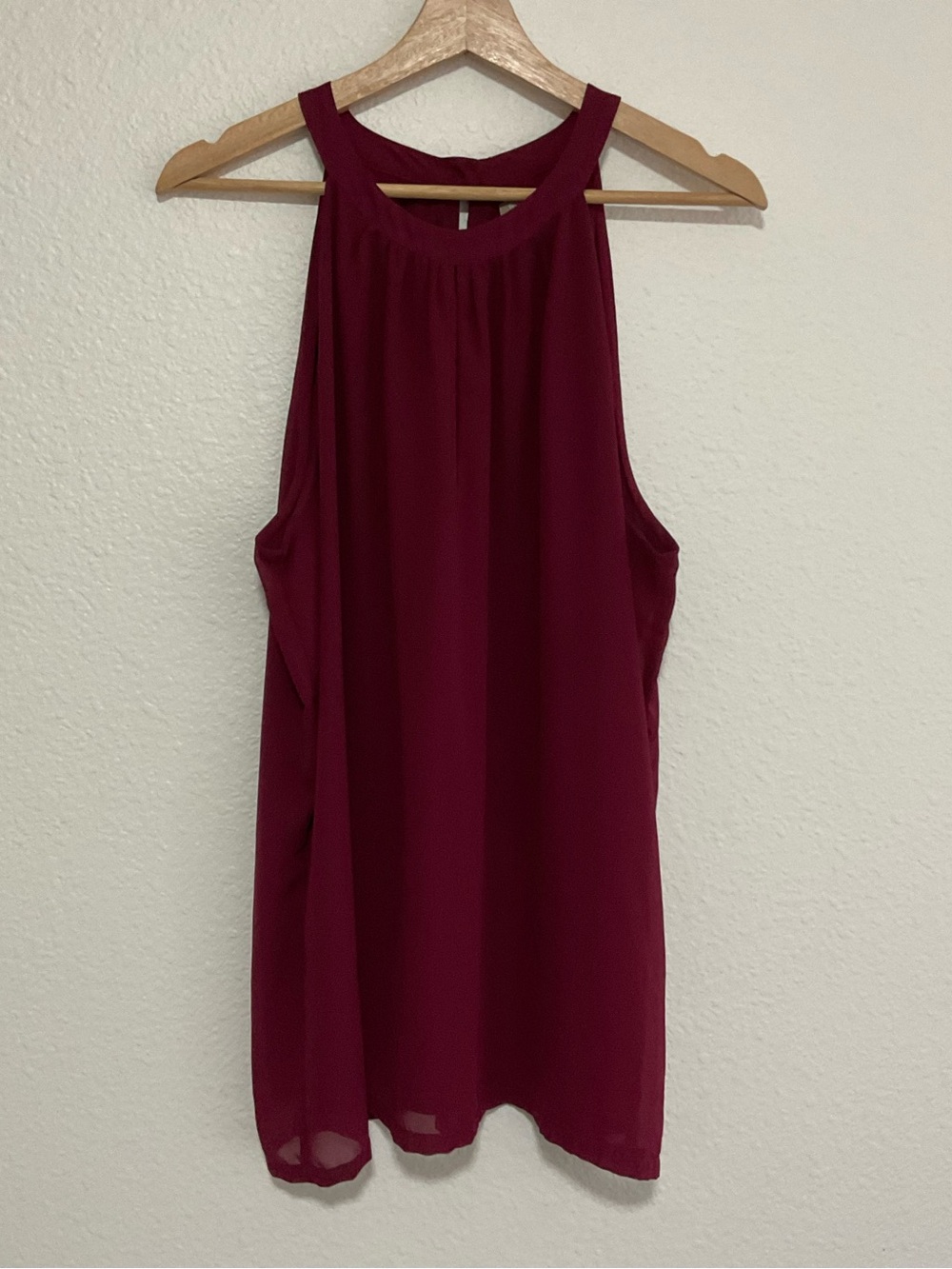 Banana Republic Women's Sleeveless Halter Tank Tunic Size XL